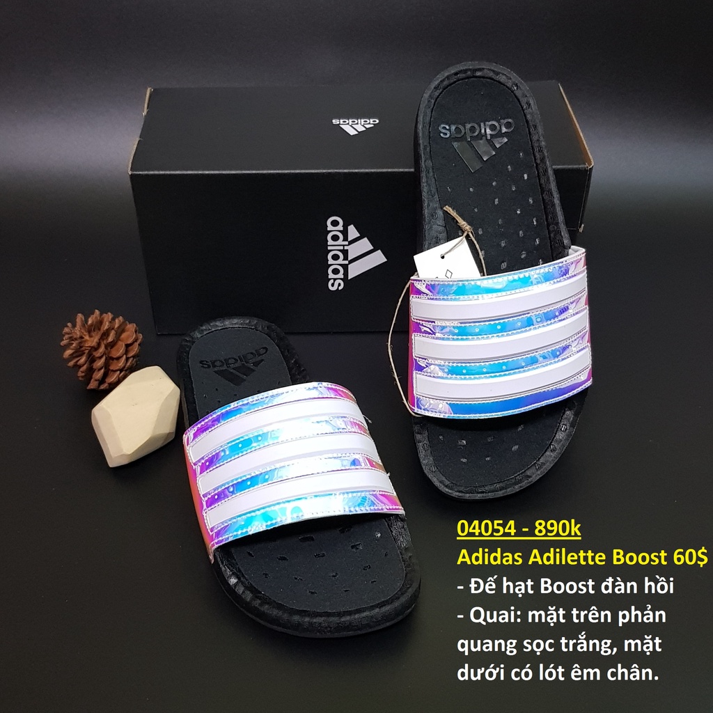 Chính hãng Mỹ - Dép nam quai ngang Adidas Adilette Boost 6-8-9-10
