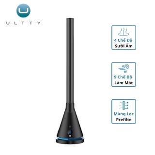 Quạt tháp 2 chiều sưởi ấm và làm mát U ULTTY SKJ CR018H (Đen)- Hàng chính hãng