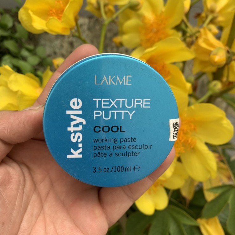 Sáp mờ K.Style Cool Texture Putty Lakme tạo kiểu cứng cho tóc dày 100ml