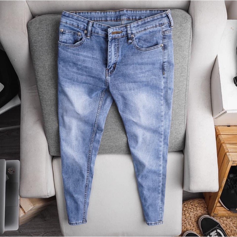 [⚡️ SALE 24%]-Quần jean nam vnxk 03 màu - slimfitống đứng chất đẹp co giãn | BigBuy360 - bigbuy360.vn
