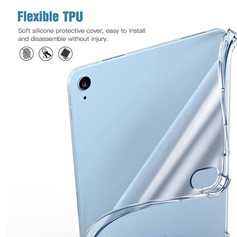 Ốp Máy Tính Bảng TPU Silicon Trong Suốt Cho iPad Pro 12.9 11 9.7 10.5 5 6 7 8 9 10.2 9.7 2017 2018 Air 5 4 3 2 1 10.9 10.5 Mini 6 5 4 8.3