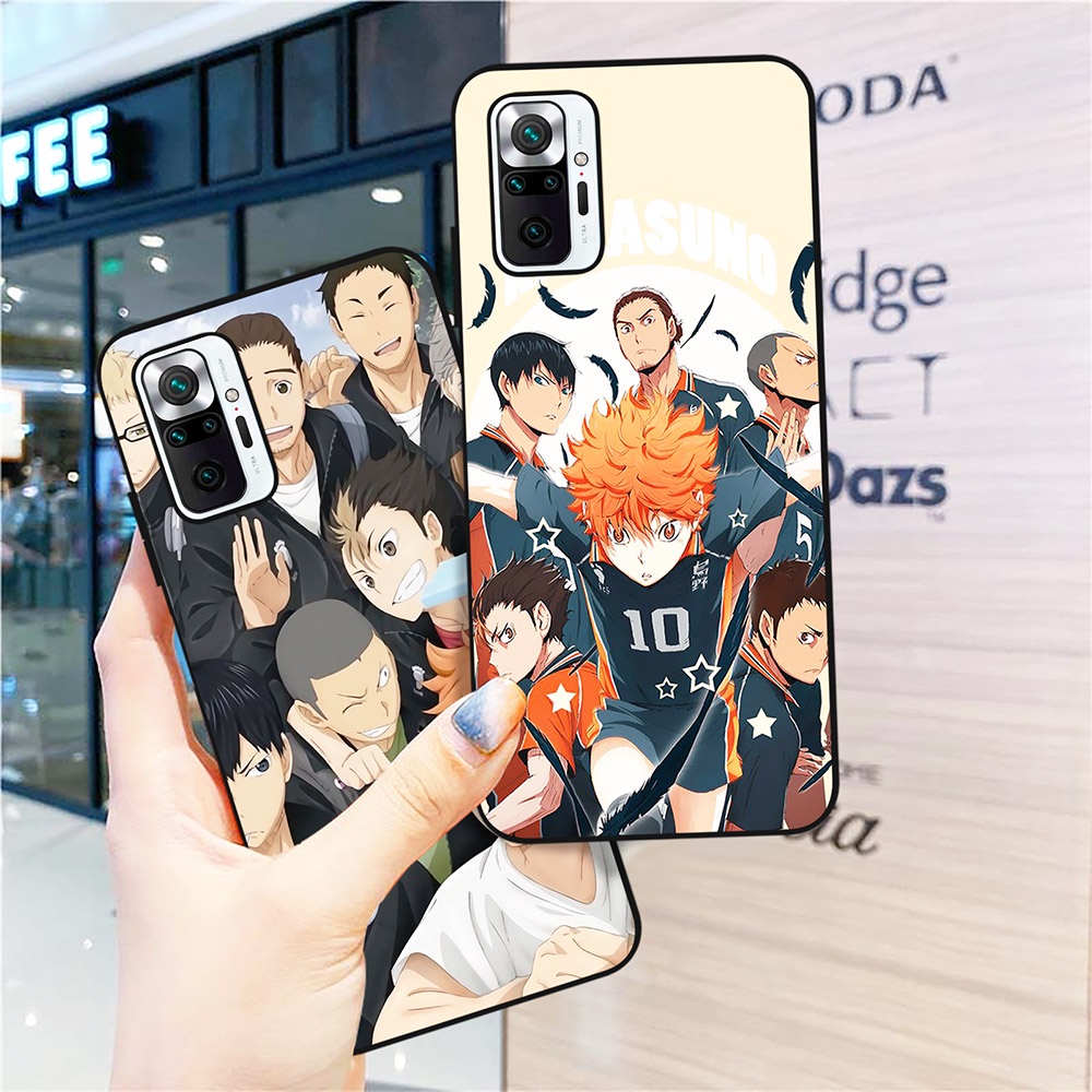 Ốp Điện Thoại Mềm Hình Anime Haikyuu Cho Redmi 10C 10 9C 8A 7A 7 Mi 12