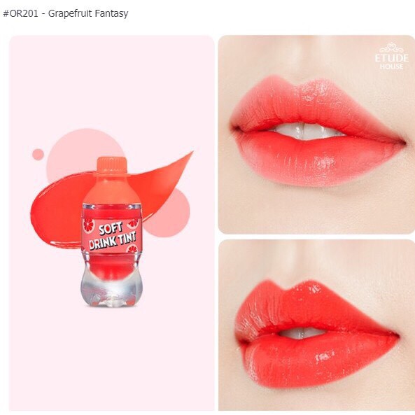[ETUDE HOUSE] Set 4 Cây Son Tint Soft Drink Tint Ngọt Ngào | BigBuy360 - bigbuy360.vn