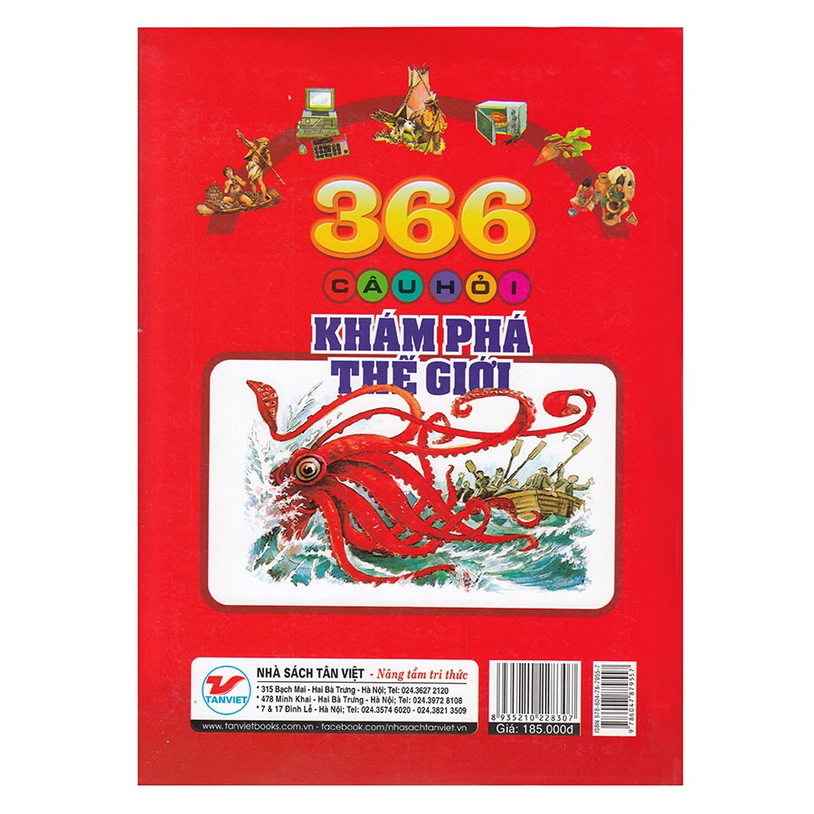 Sách - 366 Câu Hỏi Khám Phá Thế Giới