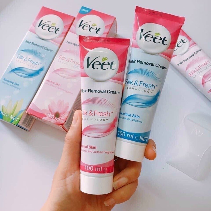 Kem Tẩy Lông Veet Hair Removal Cream 100ml - Tẩy lông Byphasse - Tẩy Lông Velvet Nga