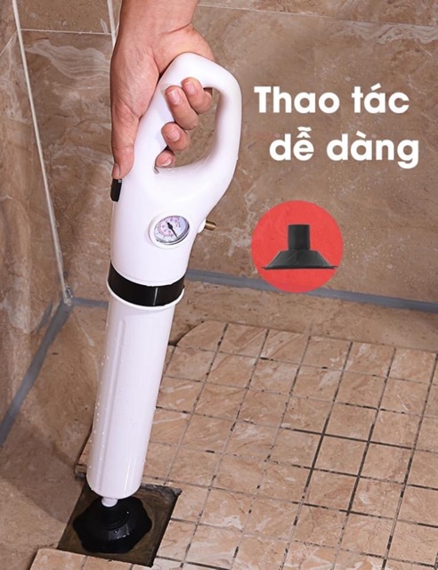 Súng thông tắc bồn cầu