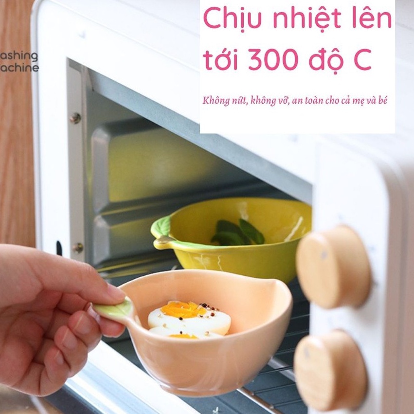 Bát Ăn Dặm Cho Bé Kiểu Nhật Gốm Sứ Cao Cấp Hình Ngộ Nghĩnh Yoota Baby