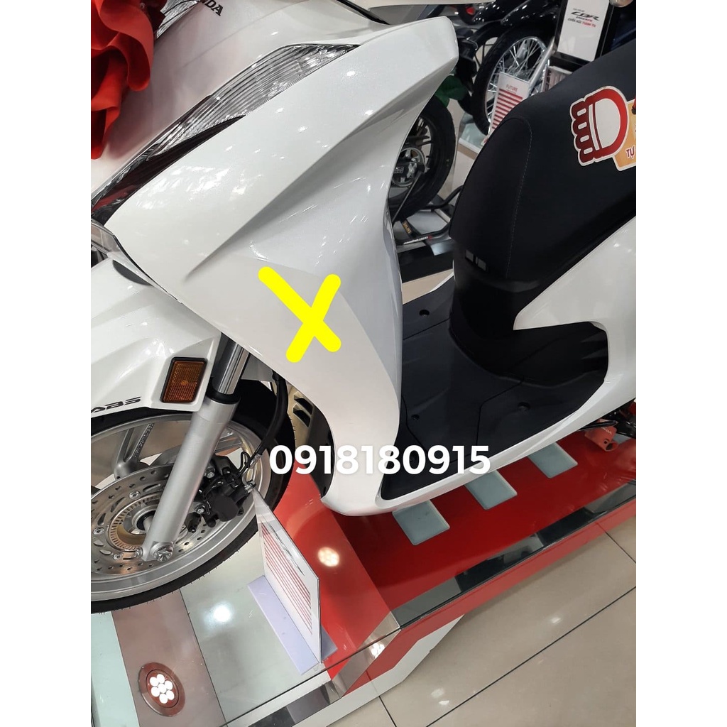 Ốp trước bên dàn áo cánh yếm sh 350i honda