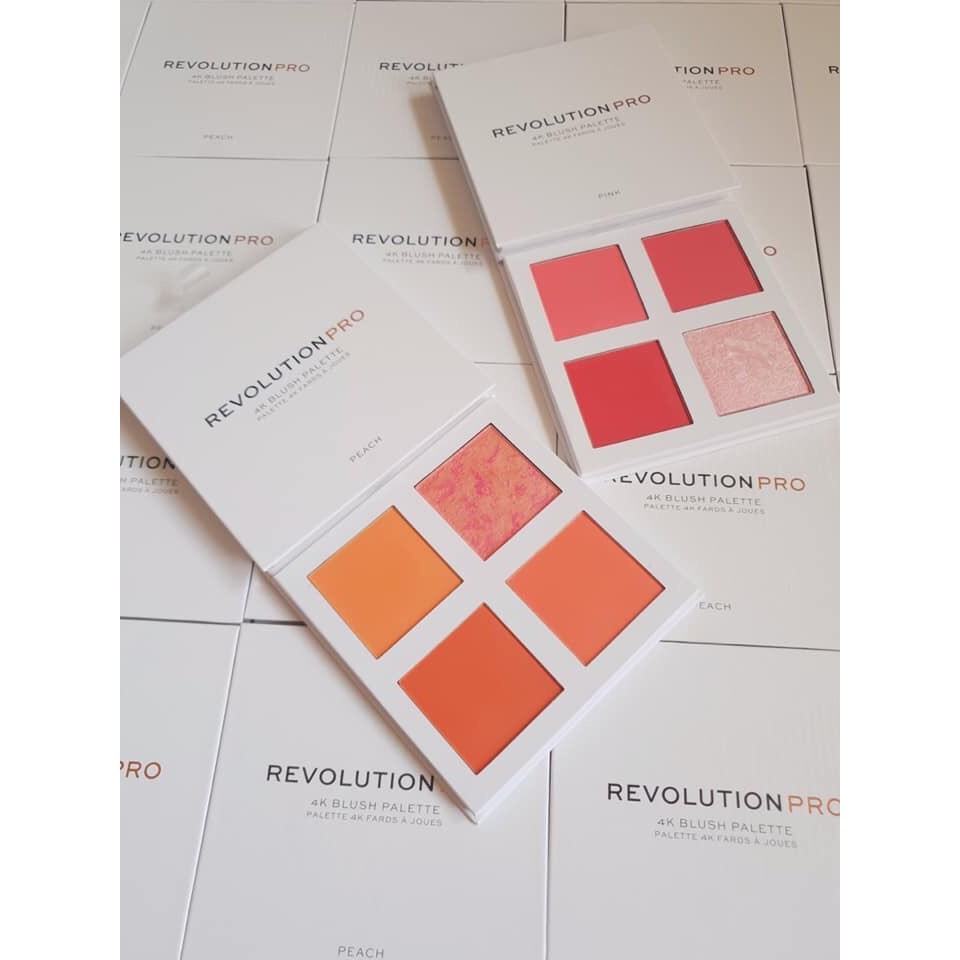 Má hồng Revolution Pro 4K blush palette