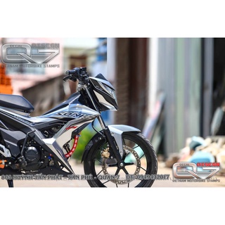 Tem Rời SONIC 150 Trắng Bạc - decalq7