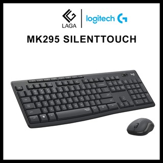 Bộ bàn phím + chuột không dây logitech mk295 silenttouch