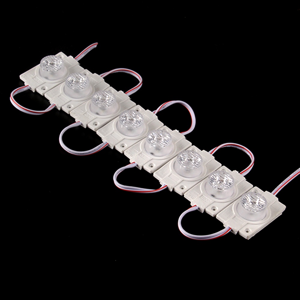 Set 8 mô đun đèn led 12V 24V siêu sáng thích hợp cho xe buýt/xe tải/xe rơ mooc
