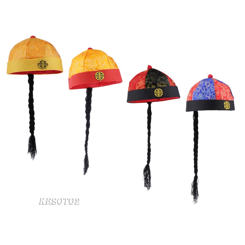 Mũ phong cách hoàng đế Trung Quốc tùy chọn màu sắc dành cho bé