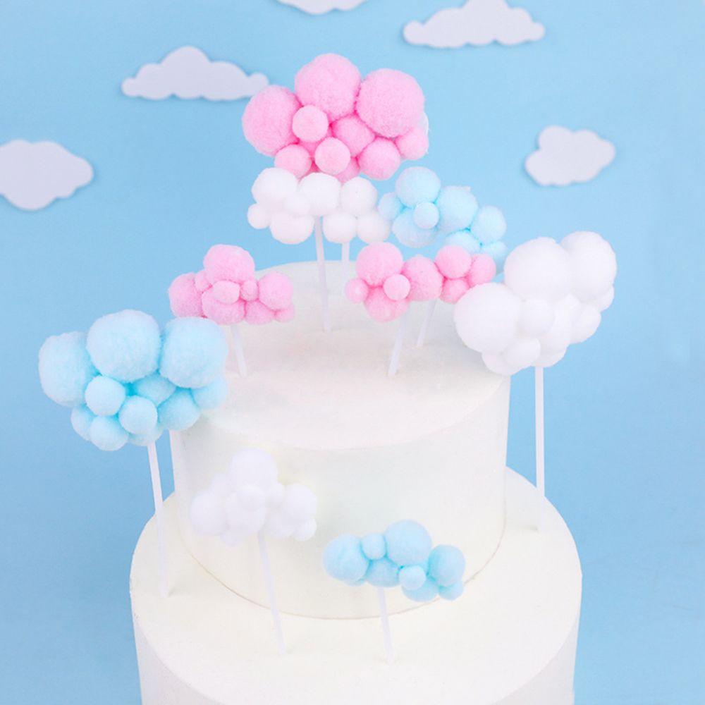 AUGUSTINA Topper Cắm Trang Trí Bánh Kem Sinh Nhật Nhiều Màu Sắc Trọng Lượng Nhẹ Dành Cho Bé Trai Và Bé Gái