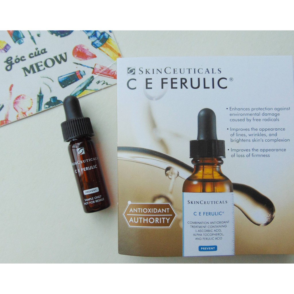 [4ml] Serum Skinceuticals C E Ferulic mờ thâm, sáng da.