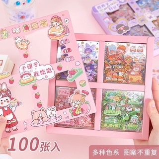 Miếng dán sticker HT chống thấm nước siêu đáng yêu