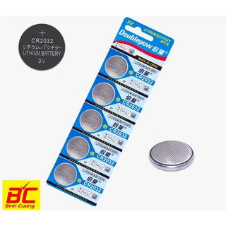 5 VIÊN PIN CÚC ÁO DOUBLEPOW LITHIUM CR2032