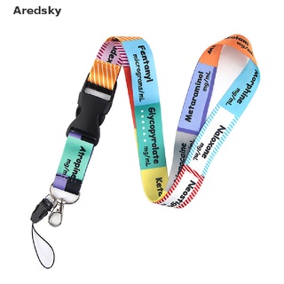 [Aredsky] Medical Series ICU Key Chain Lanyard Gifts For Doctors Friends USB Badge Holder Hot Sell