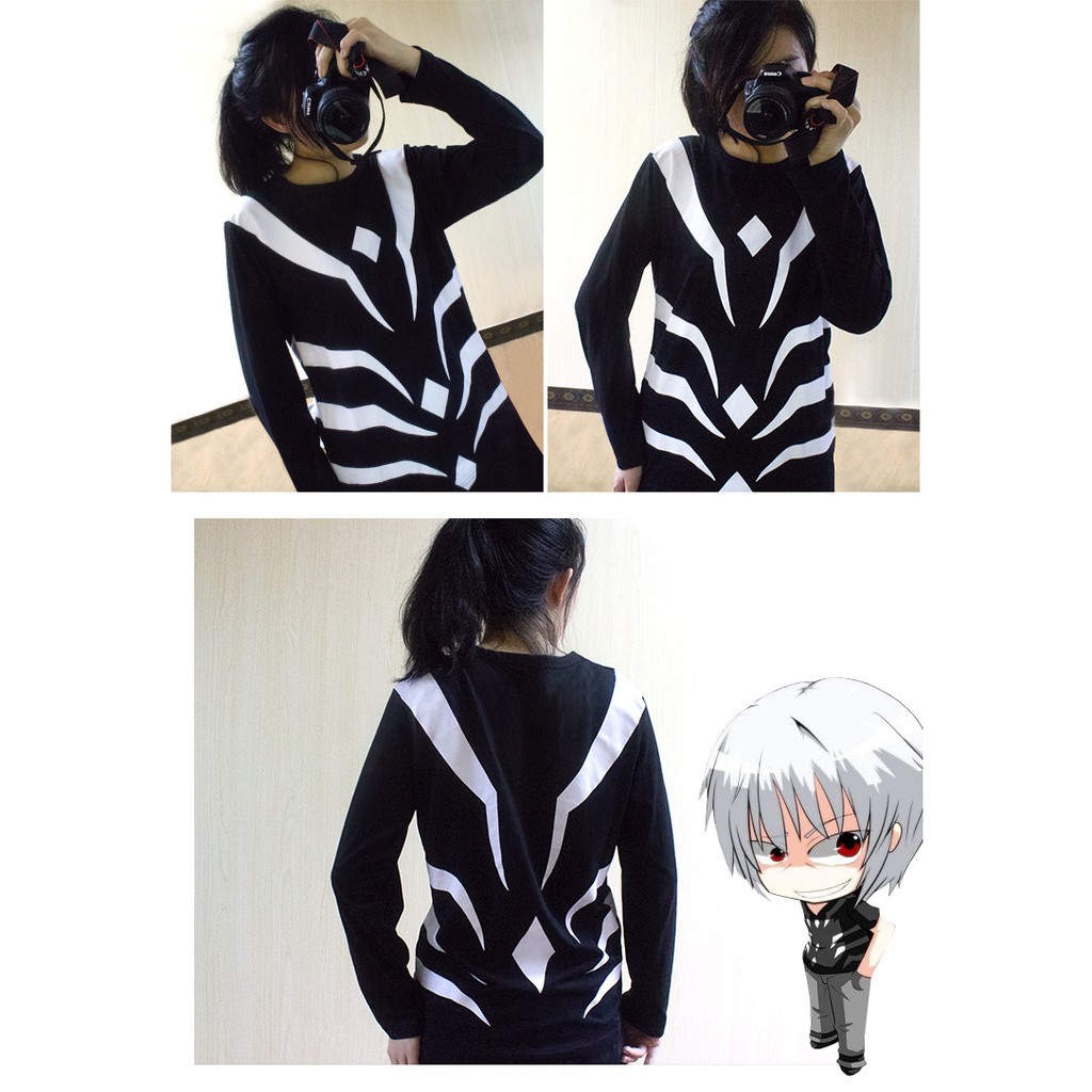 Áo thun tay dài hóa trang nhân vật hoạt hình To Aru Majutsu No Index Accelerator độc đáo