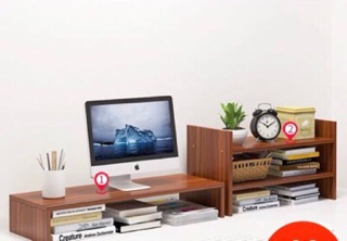 Bàn để máy tính + Giá sách