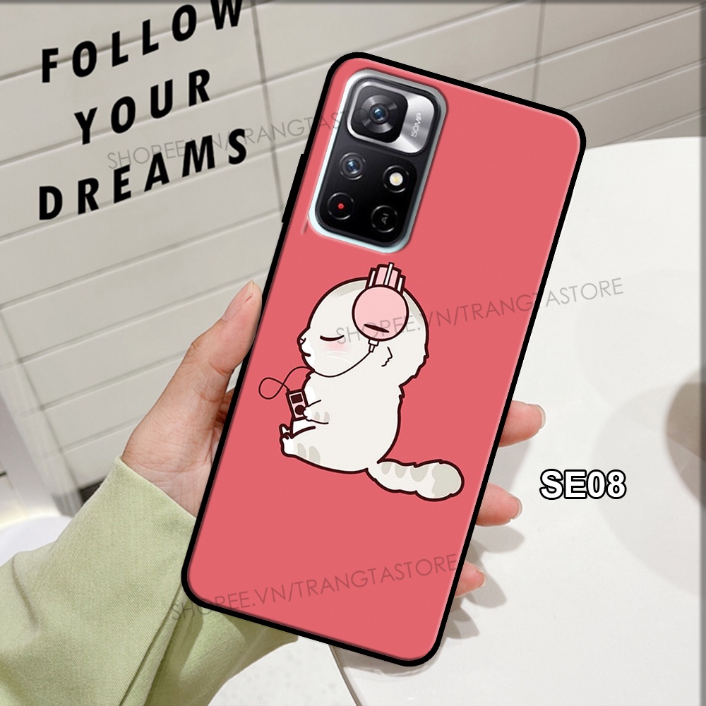 Ốp lưng Redmi Note 11 4G 5G - Redmi Note 11s Pro 4G 5G - Redmi Note 11 Pro+ dễ thương, đáng yêu