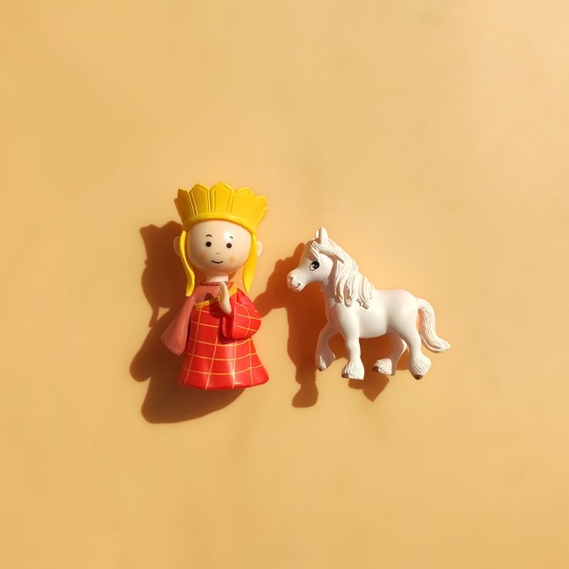 Nam Châm Dán Tủ Lạnh Màu Sắc 3D Hình Chú Tiểu Long