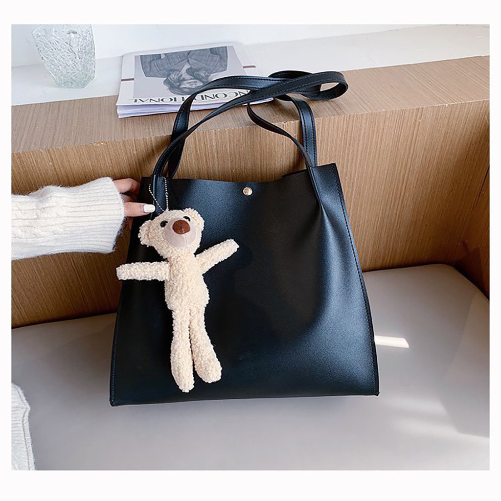 Túi đeo vai đeo chéo da nữ đẹp đi chơi Hàn Quốc TREO GẤU DC157 | BigBuy360 - bigbuy360.vn