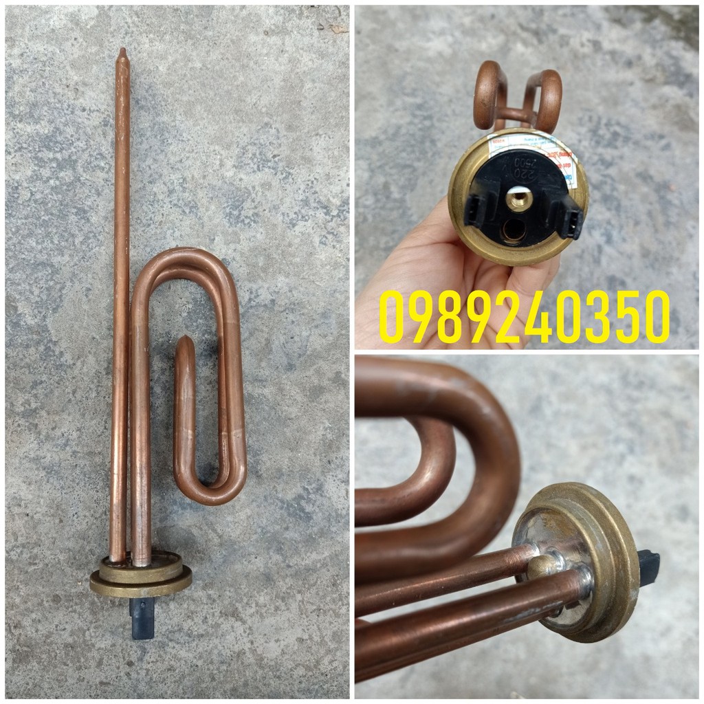 Sợi đốt bình nóng lạnh Ariston 50 lít đồng