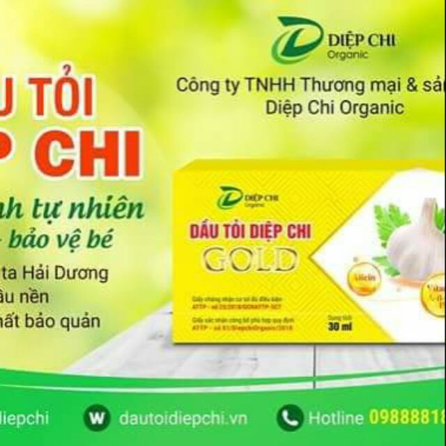 Dầu Tỏi Diệp Chi