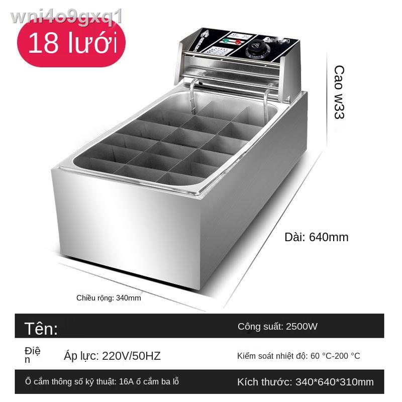 ✾ ☼ Máy oden điện, xiên que thương mại, nồi nấu phở, lẩu chua cay chiên giòn đa năng