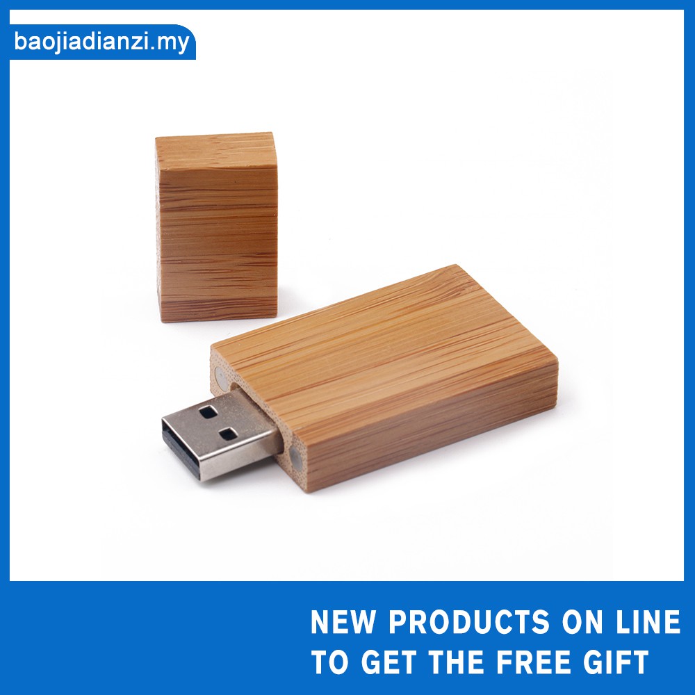 Usb 2.0 8GB 16GB 32GB 64GB Vỏ Gỗ