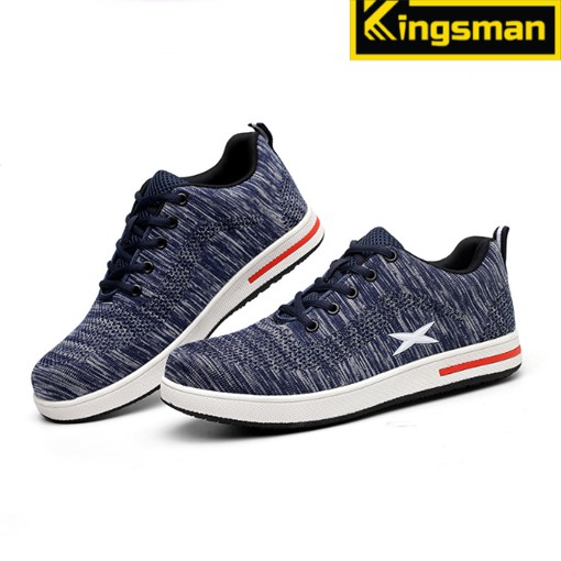 Giày BẢO HỘ  Kingsman X ( Đen / Xanh bò) | BigBuy360 - bigbuy360.vn