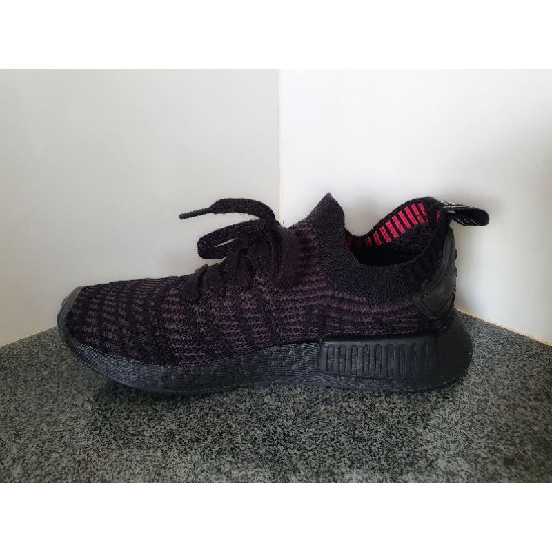 Giày 2hand (Sz 37,1/3 - 23,5cm) - Adidas NMD R1 STLT Triple Black