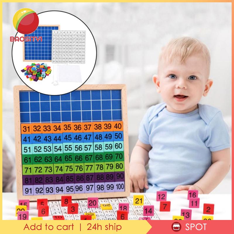 Bộ Đồ Chơi Học Toán 1-100 Số Cho Bé