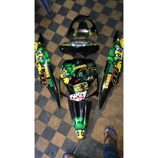 Tem Rời Mio Rùa 46 - Tặng Kèm Logo