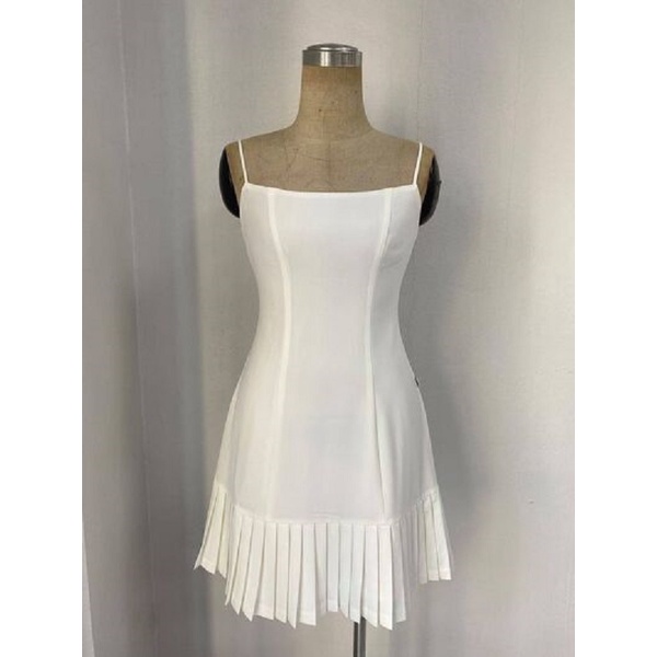 Đầm JM Dress Desgin 2 dây chân xếp li D87518