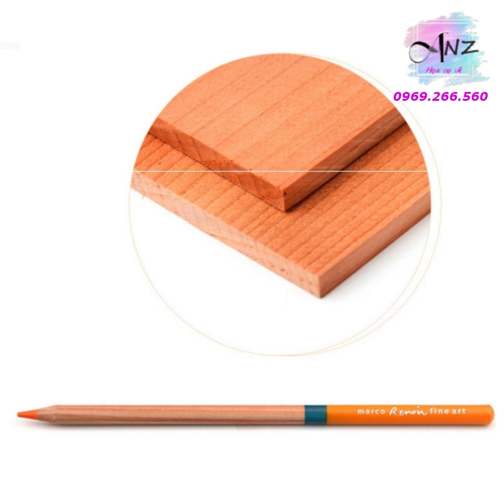 Chì màu gốc dầu CAO CẤP Marco Renoir 24/36/48/72/100/120 màu