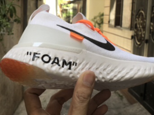Giày Epic React Flyknit Off White nam nữ cao cấp
