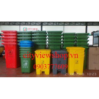 Thùng rác nhựa 120 lít
