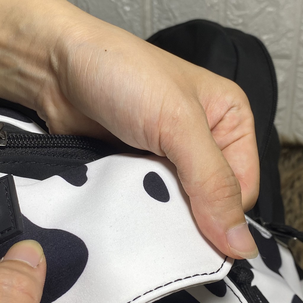 ba lô nữ Balo bò sữa nam nữ đi học Hot Trend TẶNG KÈM STICKER 🍀FREESHIP🍀 Balo vải loại xịn - Hàng Quảng Châu Cao Cấp