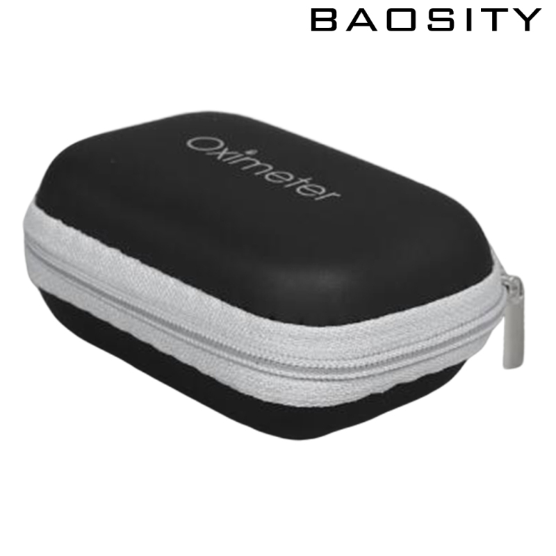 [BAOSITY]Travel Fingertip Pulse Oximeters Case Waterproof Blood Oxygen Sensor Bag Storage