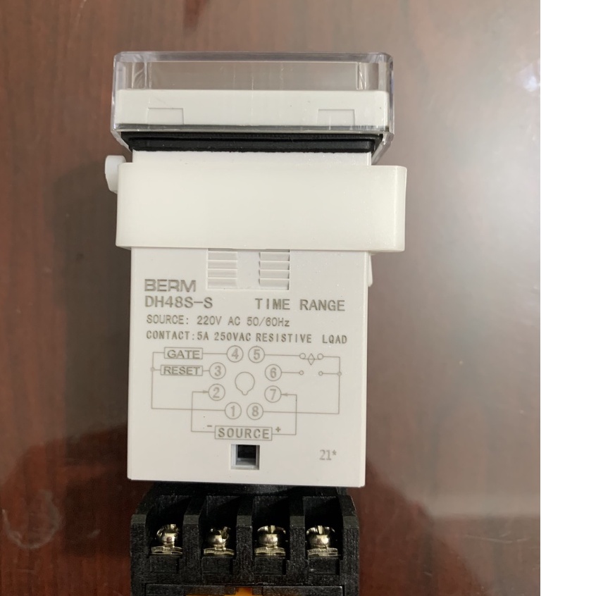 Timer hẹn giờ luân phiên DH48S-S BERM 220vac  24v AC/DC