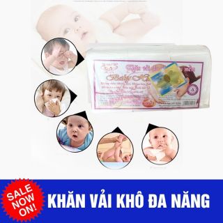 Combo 10 gói khăn vải khô đa năng hiền trang