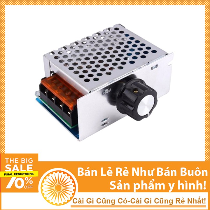 MẠCH DIMMER 4000W SCR - Mạch Điều Khiển Tốc Độ Động Cơ, Độ Sáng Bóng Đèn AC 220VAC