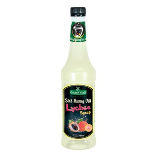 Siro vải 700ml - golden farm