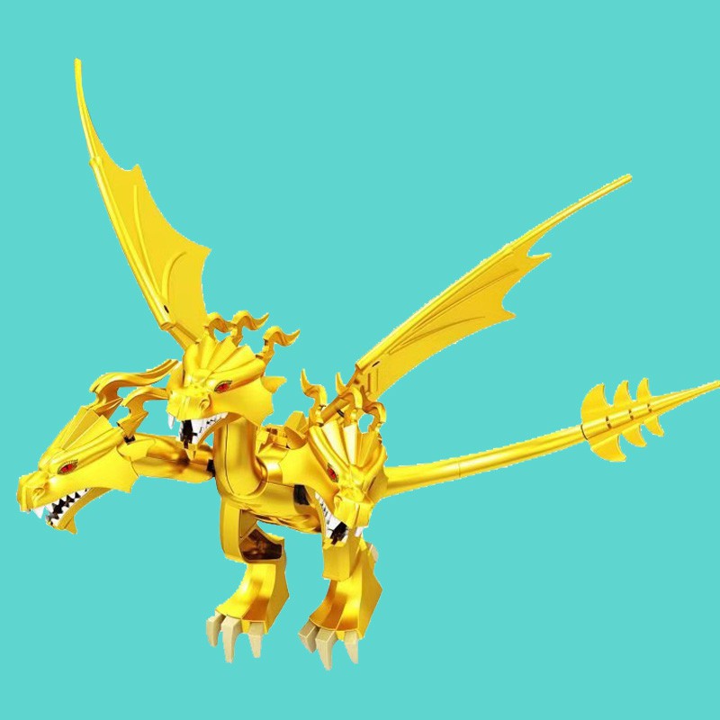 Đồ Chơi godzilla VS kong VS KING ghidorah