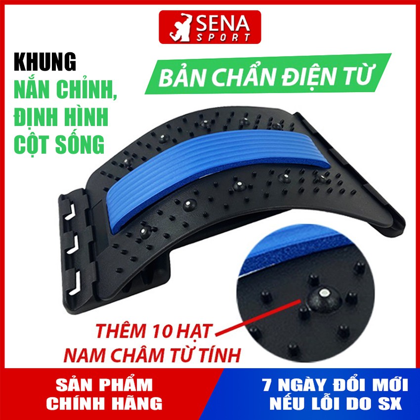 Khung định hình nắn chỉnh đốt sống lưng chẩn điện từ, hỗ trợ thoái hóa đốt sống lưng, thoát vị đĩa đệm