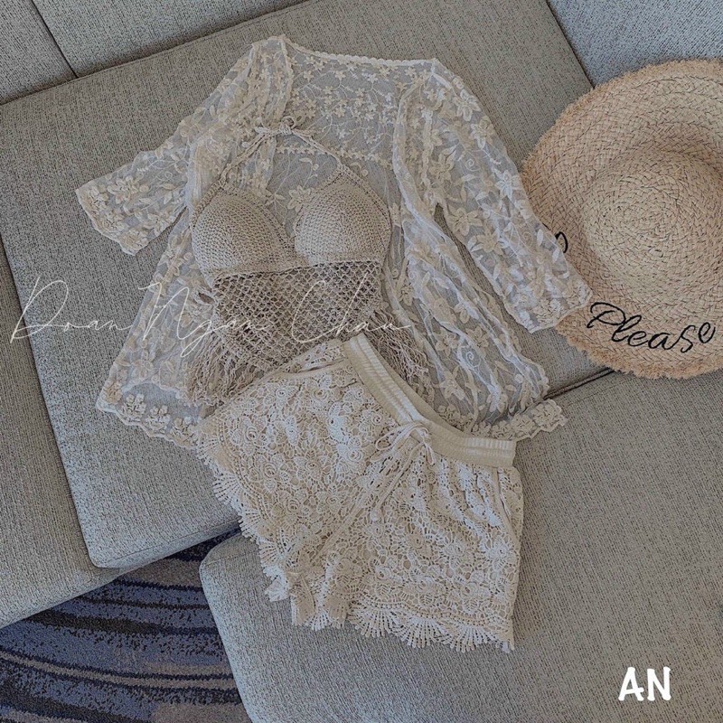 Set Ren 3 Món Đi Biển Cực Xinh | BigBuy360 - bigbuy360.vn