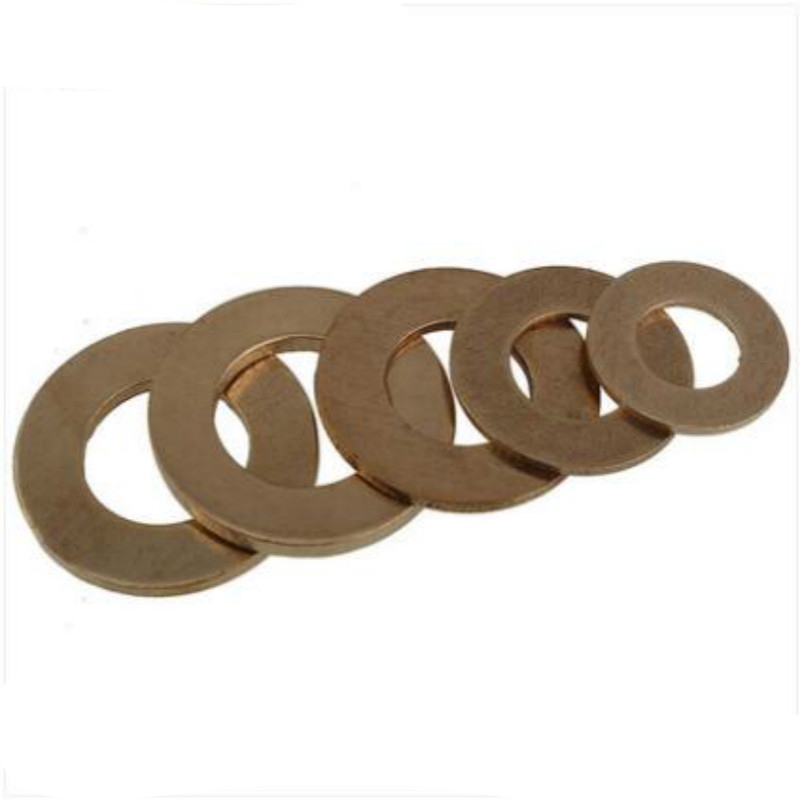 Vòng đệm bằng đồng thau dạng phẳng DIN125 M2 M M3 M4 M5 M6 - M20