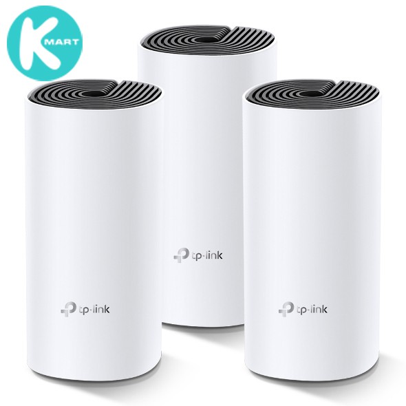 Bộ Phát Wifi Mesh TP-Link Deco M4 (3-pack) Băng Tần Kép MU-MIMO AC1200 - Hàng Chính Hãng